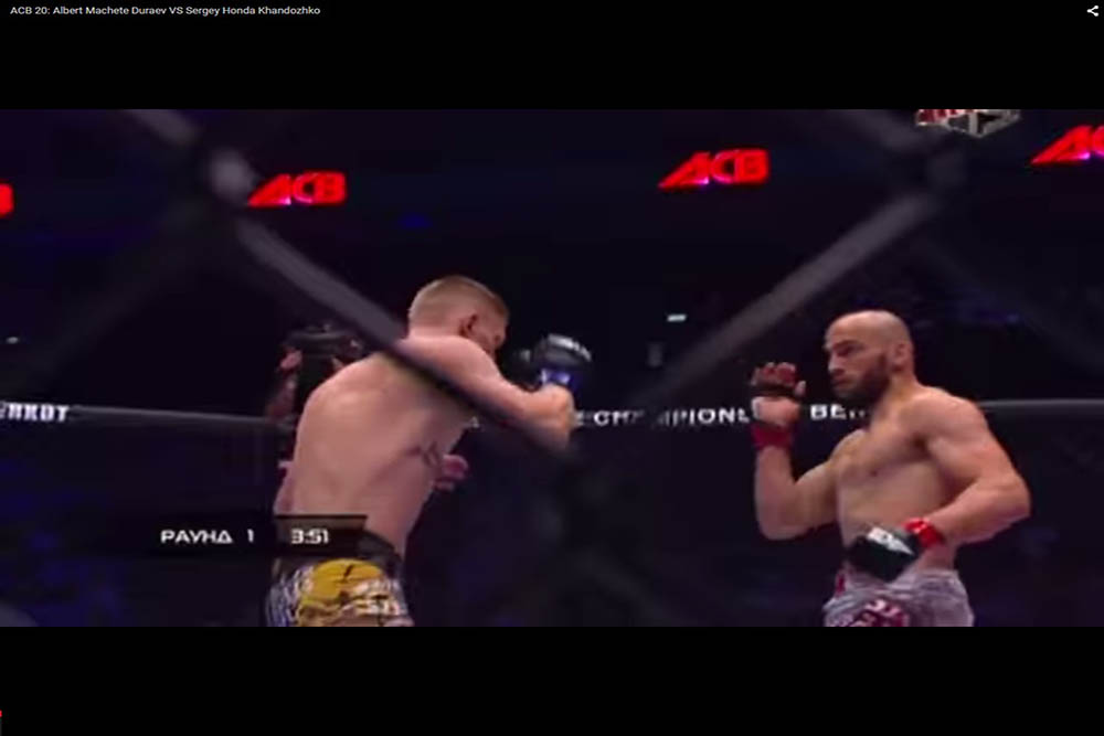 ACB 20: Albert Machete Duraev VS Sergey Honda Khandozhko